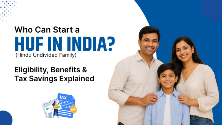 Why should you create HUF in India – HUF benefits and eligibility explained by Aeldra Consultancy